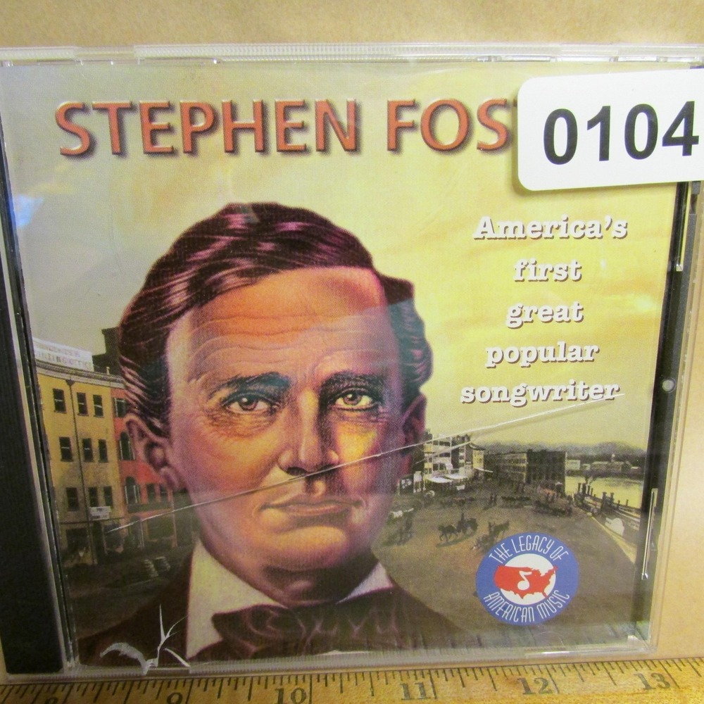 Stephen Foster CD Stephen Foster Traditional Folk‎ 1998 BCI Music Multicolor
